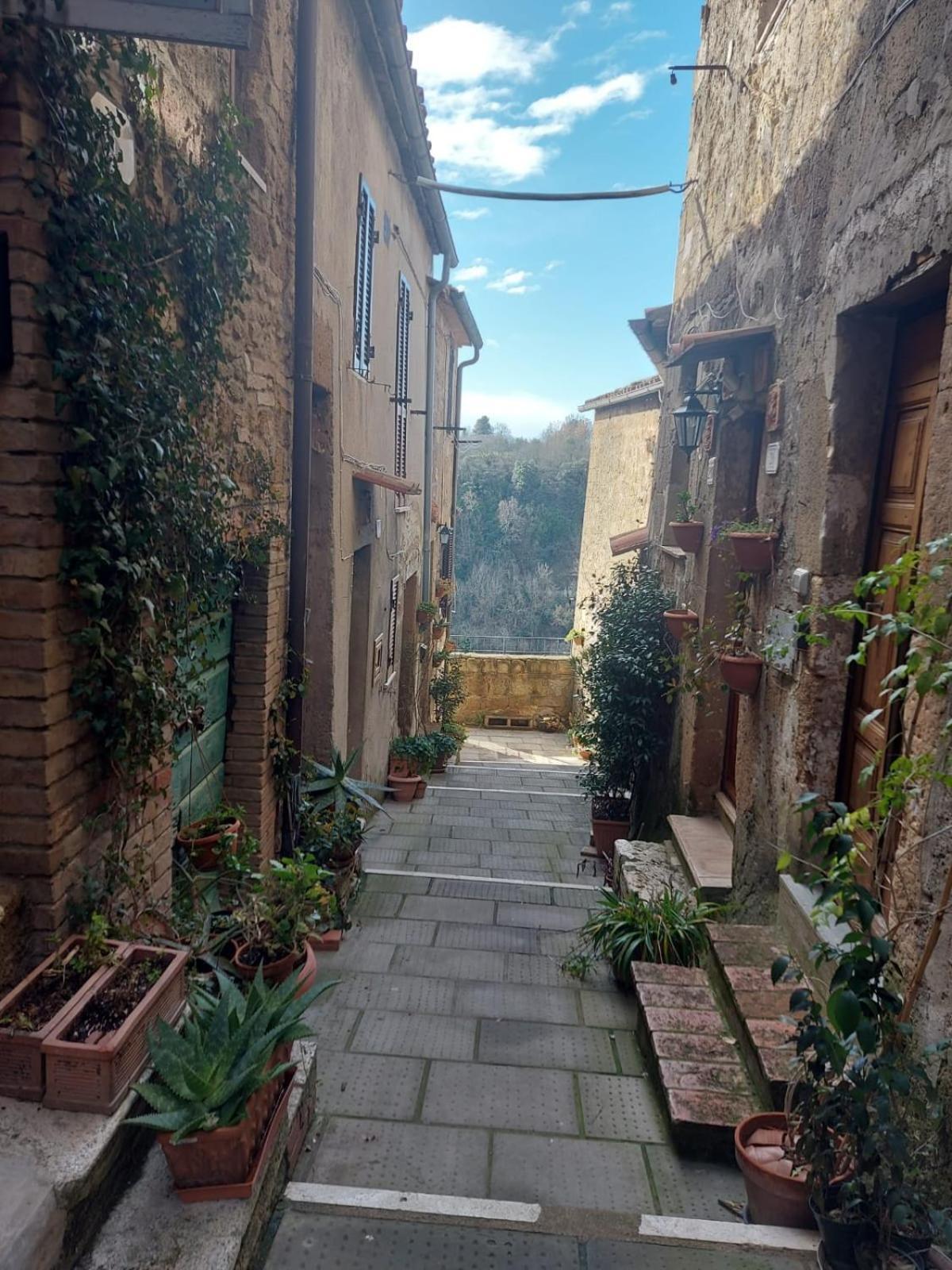 La Casa Romantica Nel Ghetto Villa Pitigliano Bagian luar foto